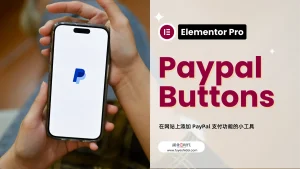 Elementor pro Paypal Button widget.webp