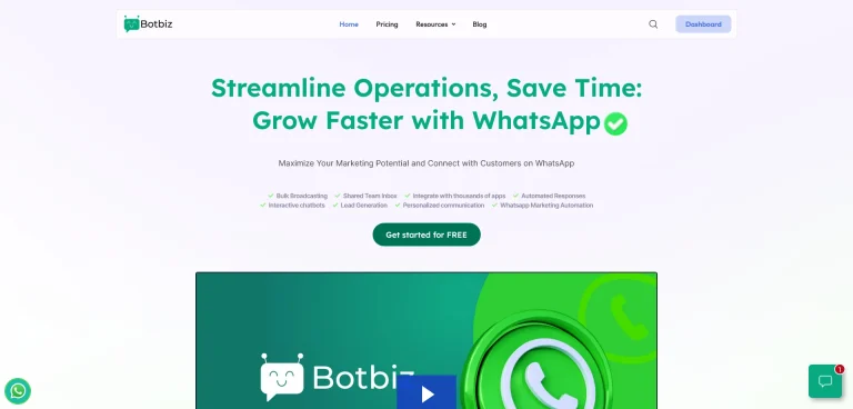 AI工具与服务推荐 - Botbiz - WhatsApp营销自动化解决方案 - 特色图片