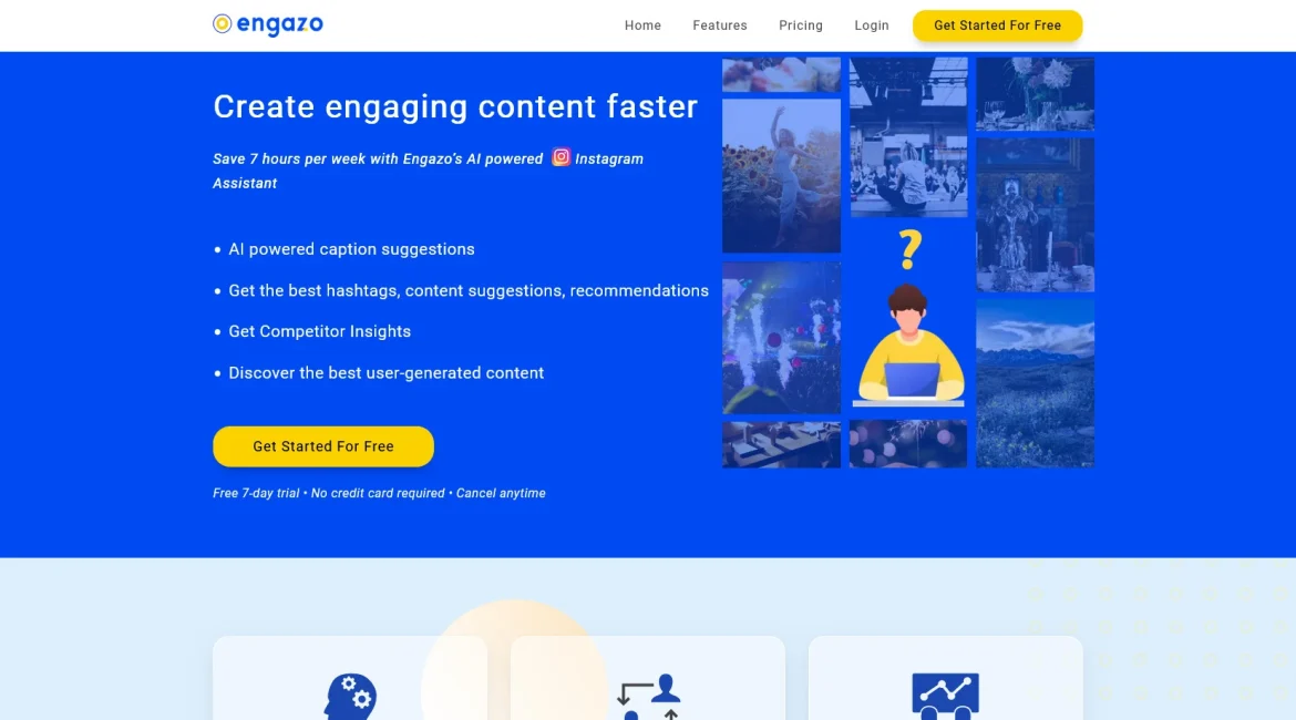 AI工具与服务推荐 - Engazo - AI社交媒体内容优化平台 - 特色图片