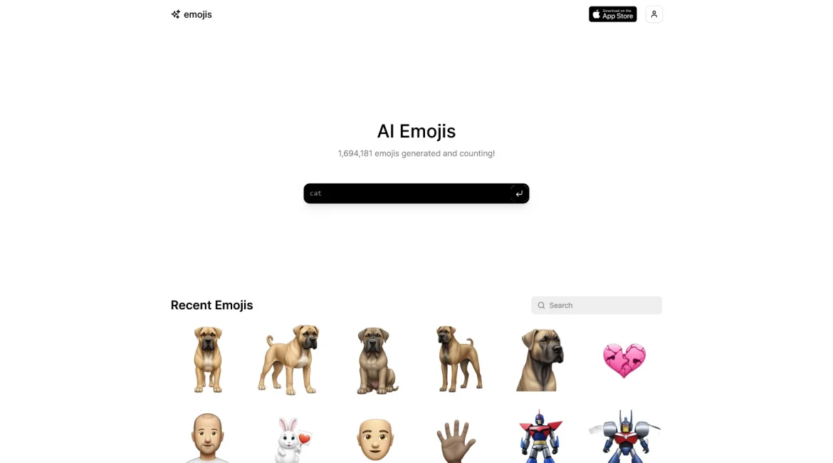 AI工具与服务推荐 - AI Emoji Generator - 表情符号生成器 - 特色图片