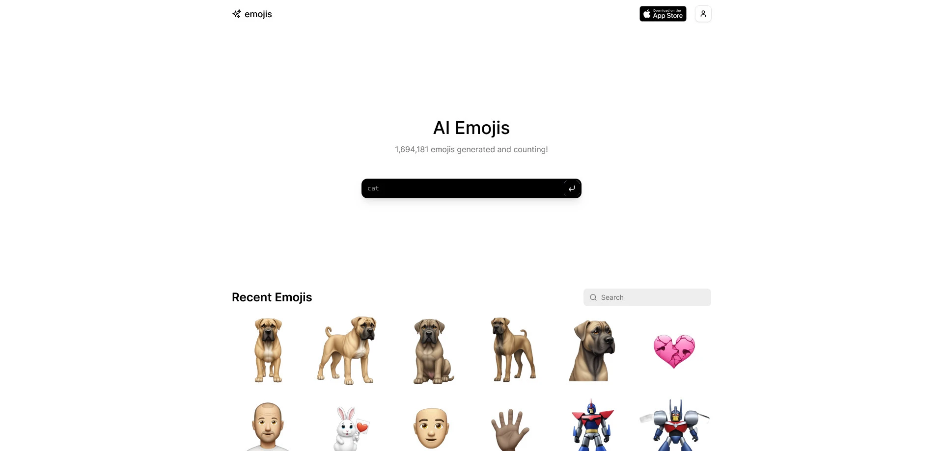 AI工具与服务推荐 - AI Emoji Generator - 表情符号生成器 - 特色图片