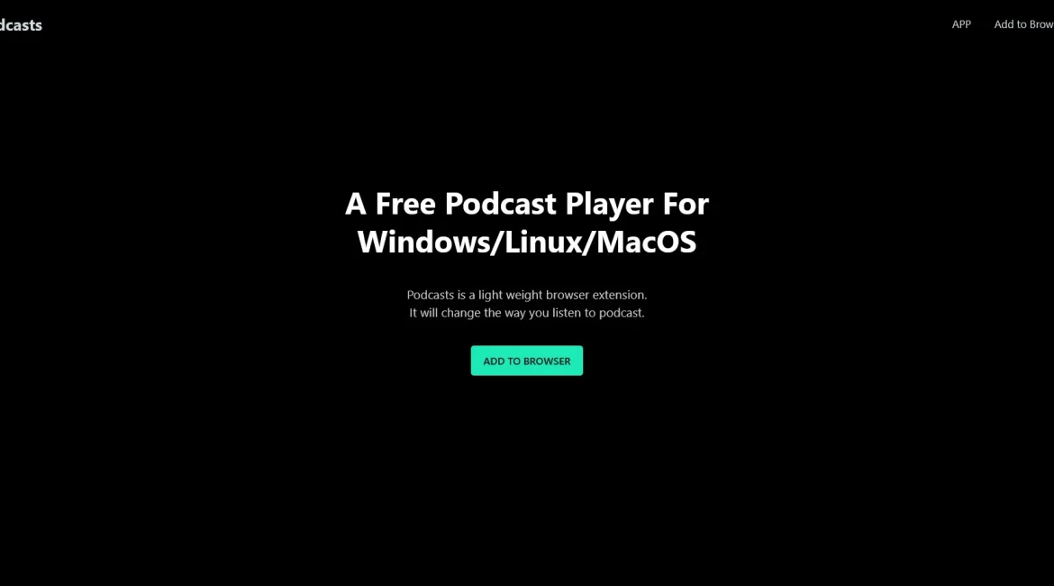 AI工具与服务推荐 - Podcasts - 多平台播客播放器 - 特色图片