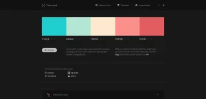 AI工具与服务推荐 - Colormind - 色彩方案生成器 - 特色图片
