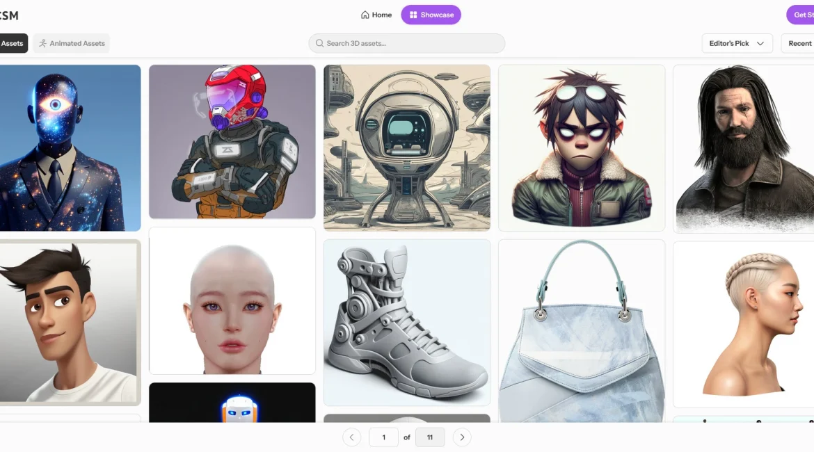 AI工具与服务推荐 - CSM - 3D生成AI平台 - 特色图片