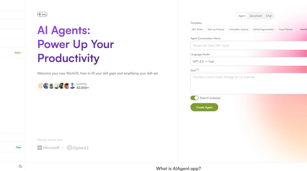 AI工具与服务推荐 - AI Agent - AI代理技术工具 - 特色图片