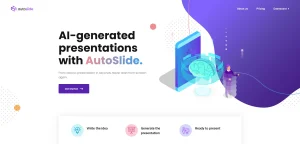 AI工具与服务推荐 - AutoSlide - AI PPT创建工具 - 特色图片