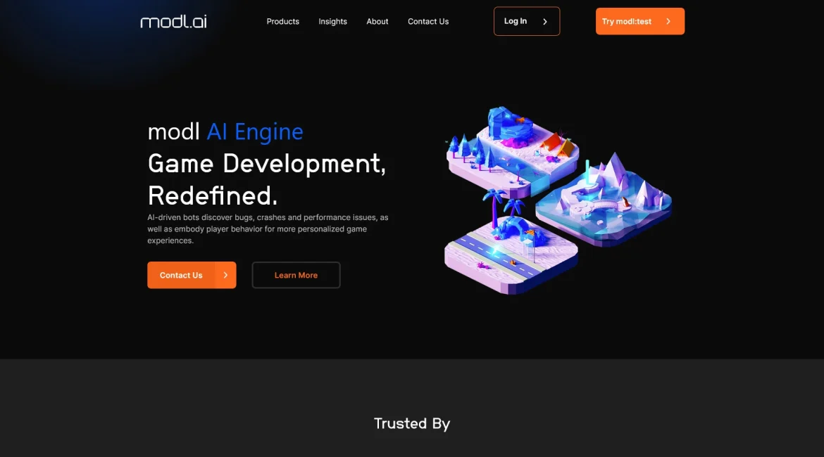 AI工具与服务推荐 - modl.ai - AI游戏开发助力平台 - 特色图片