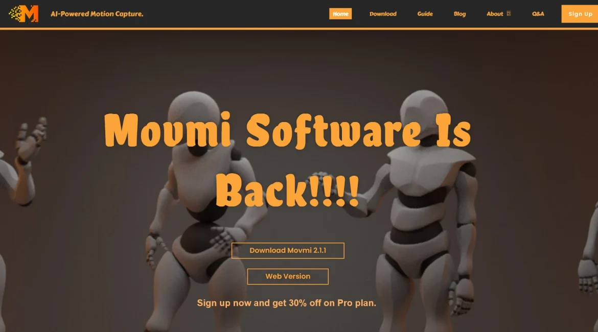 AI工具与服务推荐 - Movmi - AI动作捕捉工具 - 特色图片
