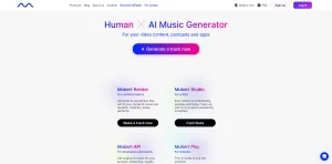 AI工具与服务推荐 - Mubert - AI音乐生态系统 - 特色图片