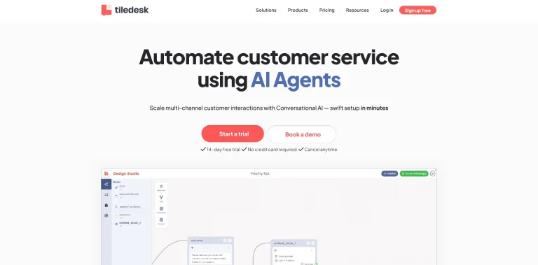 AI工具与服务推荐 - Tiledesk - 对话式自动化平台 - 特色图片
