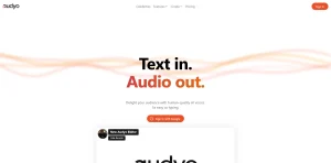 AI工具与服务推荐 - Audyo - AI音频创作平台 - 特色图片