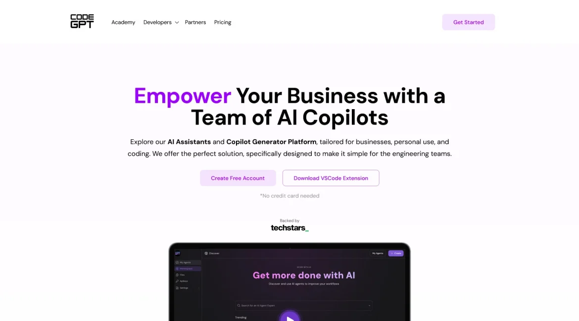 AI工具与服务推荐 - CodeGPT - AI编程助手平台 - 特色图片