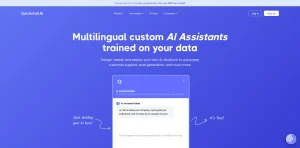 AI工具与服务推荐 - Quickchat AI - AI助手创建与部署平台 - 特色图片
