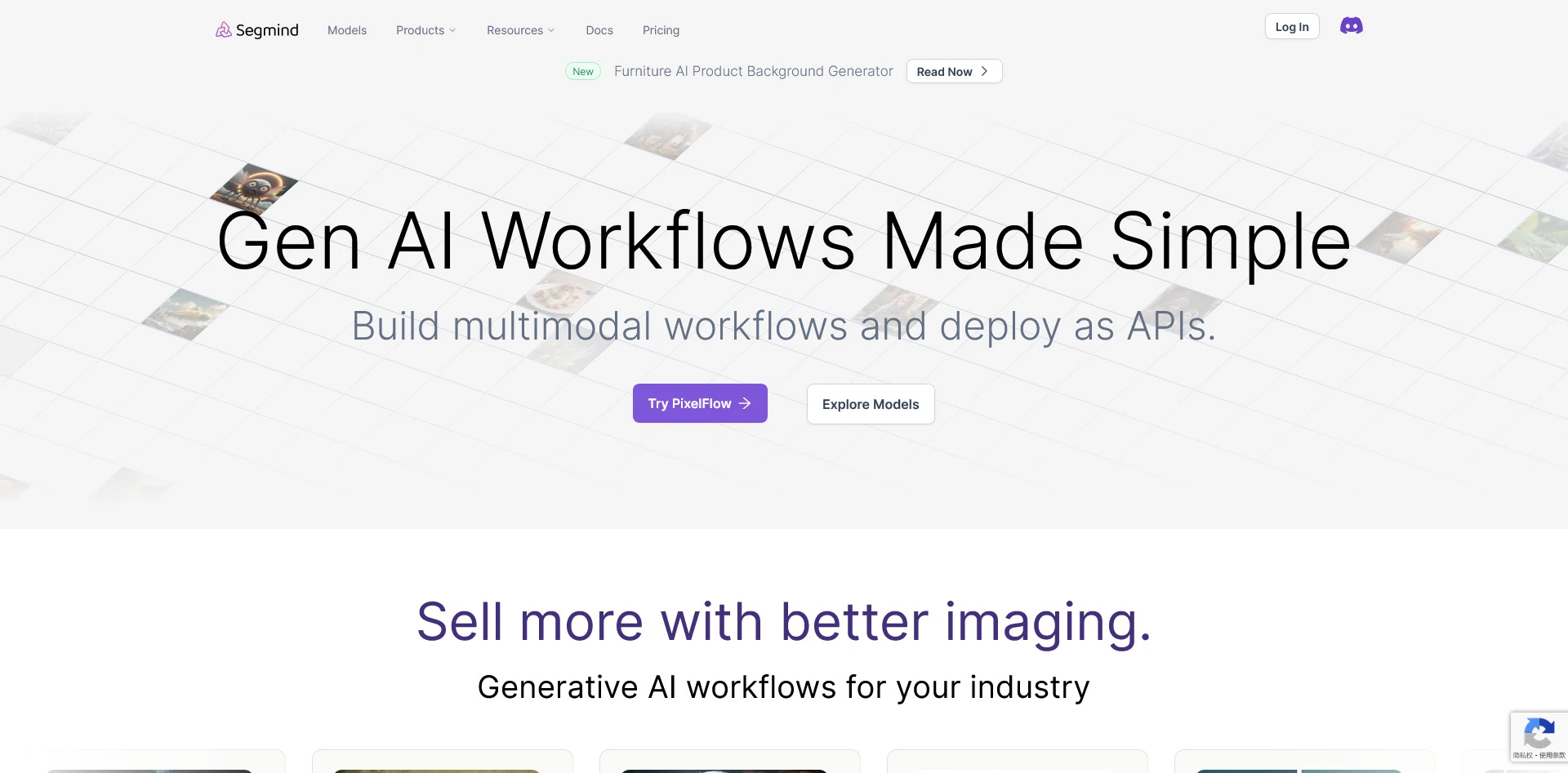 AI工具与服务推荐 - Segmind - AI多模态工作流平台 - 特色图片