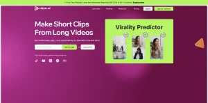 AI工具与服务推荐 - Vidyo.ai - AI视频二次创作平台 - 特色图片