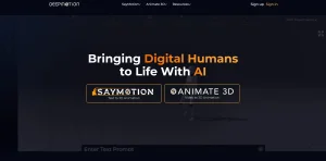 AI工具与服务推荐 - DeepMotion - AI动作捕捉平台 - 特色图片