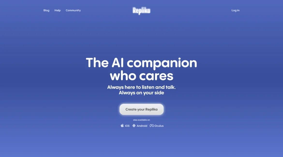 AI工具与服务推荐 - Replika AI - AI情感伴侣 - 特色图片