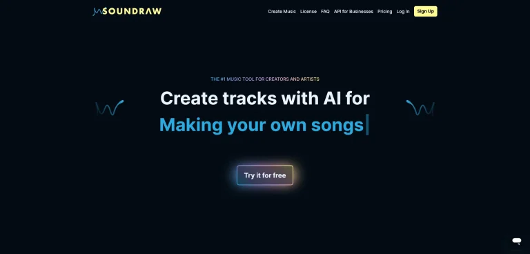 AI工具与服务推荐 - SOUNDRAW - AI音乐生成平台 - 特色图片