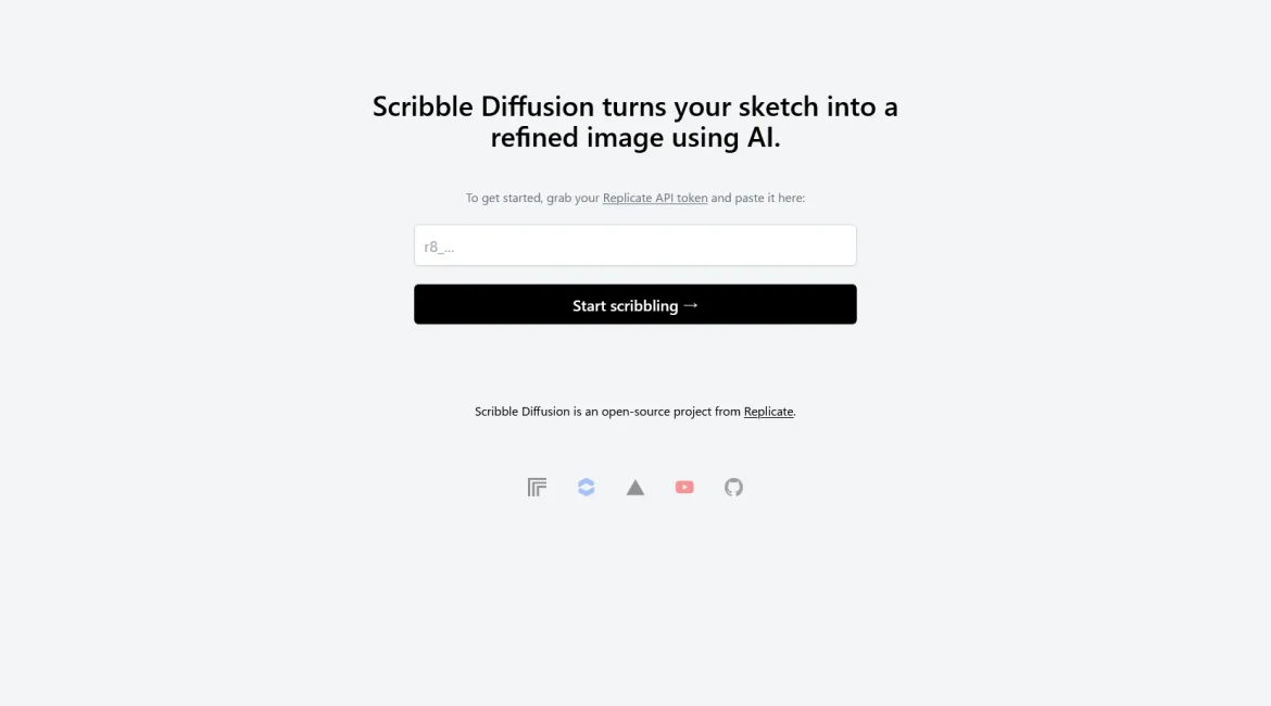AI工具与服务推荐 - Scribble Diffusion - AI手绘图像生成工具 - 特色图片