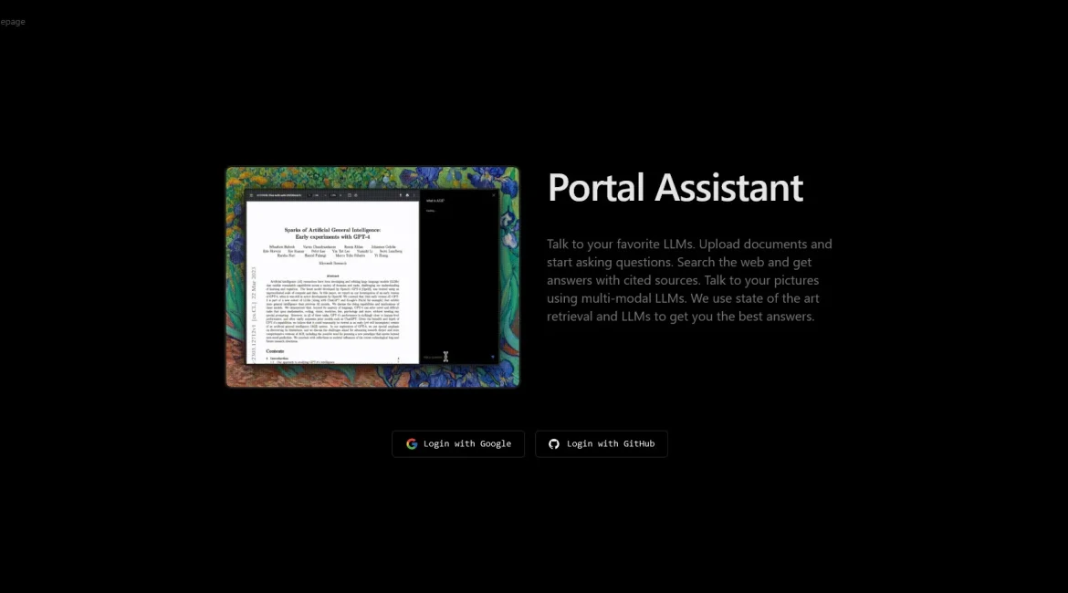AI工具与服务推荐 - Portal Assistant - AI智囊团 - 特色图片