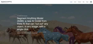 AI工具与服务推荐 - Segment Anything Model (SAM) - 图像分割模型 - 特色图片