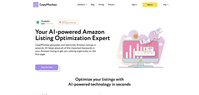 AI工具与服务推荐 - CopyMonkey - AI亚马逊优化工具 - 特色图片