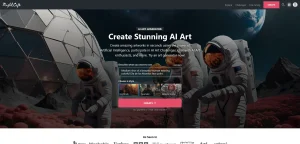 AI工具与服务推荐 - NightCafe Creator - AI艺术社区和生成器 - 特色图片