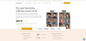 AI工具与服务推荐 - HairstyleAI - AI换发型工具 - 特色图片