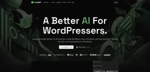 AI工具与服务推荐 - CodeWP - AI WordPress开发助手 - 特色图片
