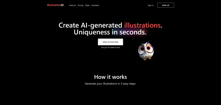 AI工具与服务推荐 - illostrationAI - AI插画工具 - 特色图片