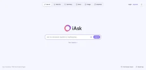 AI工具与服务推荐 - iAsk.Ai - 免费AI搜索引擎 - 特色图片