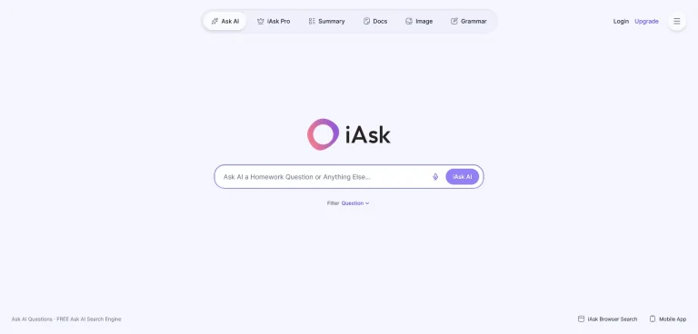 AI工具与服务推荐 - iAsk.Ai - 免费AI搜索引擎 - 特色图片