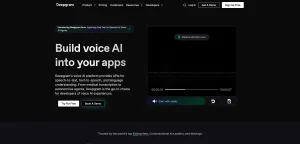 AI工具与服务推荐 - Deepgram - 语音AI平台 - 特色图片