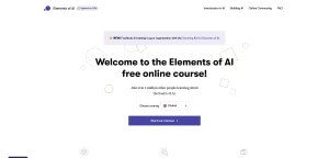 AI工具与服务推荐 - Elements of AI - 免费AI在线课程 - 特色图片