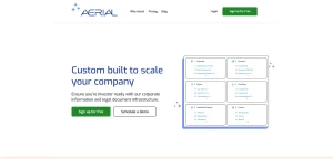 AI工具与服务推荐 - Aerial - 初创企业数据管理系统 - 特色图片
