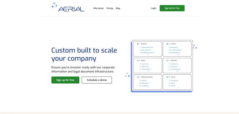 AI工具与服务推荐 - Aerial - 初创企业数据管理系统 - 特色图片