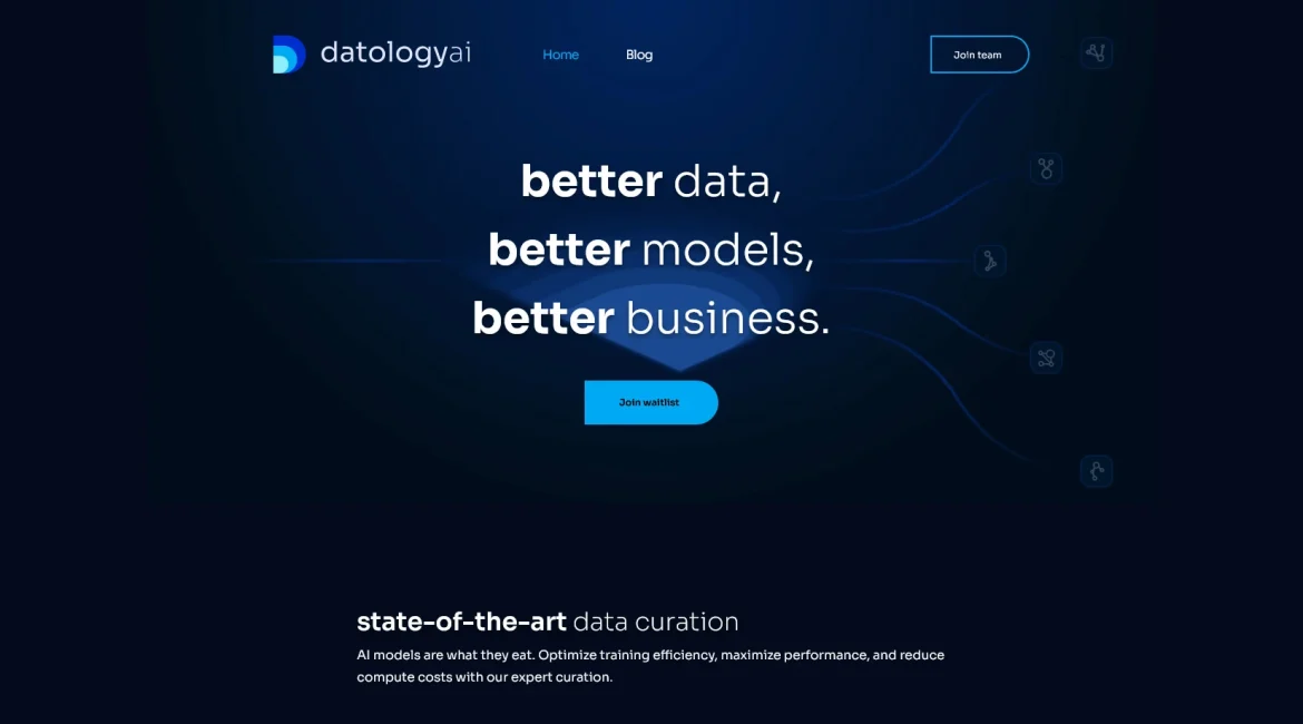 AI工具与服务推荐 - DatologyAI - 自动化数据策展工具 - 特色图片