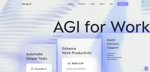 AI工具与服务推荐 - Upstage - AGI工作场景平台 - 特色图片