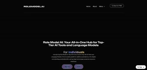 AI工具与服务推荐 - Role Model AI - AI多元化交互平台 - 特色图片