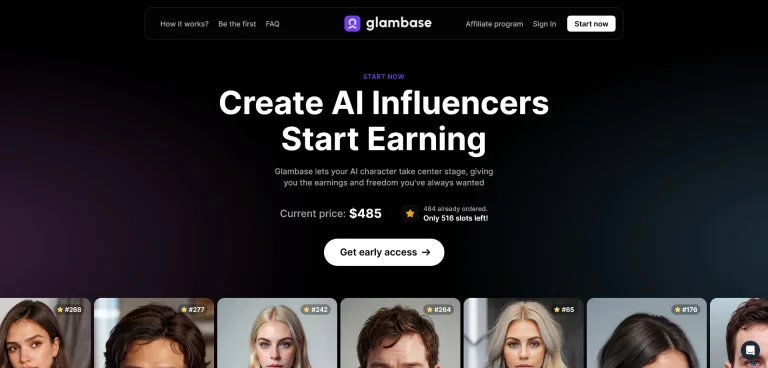 Glambase - 释放无限影响力，数字世界我为王！